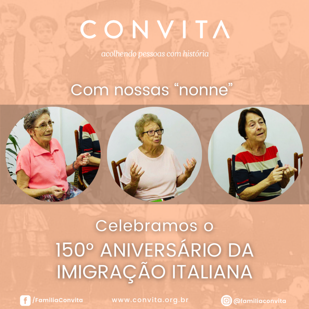 Conversamos com nossas “nonne” sobre a imigração e as contribuições das trocas culturais entre Itália e Brasil.